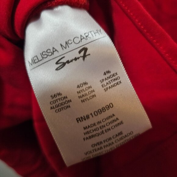 Women's 2X Seven7 Melissa McCarthy Top - Picture 2 of 4